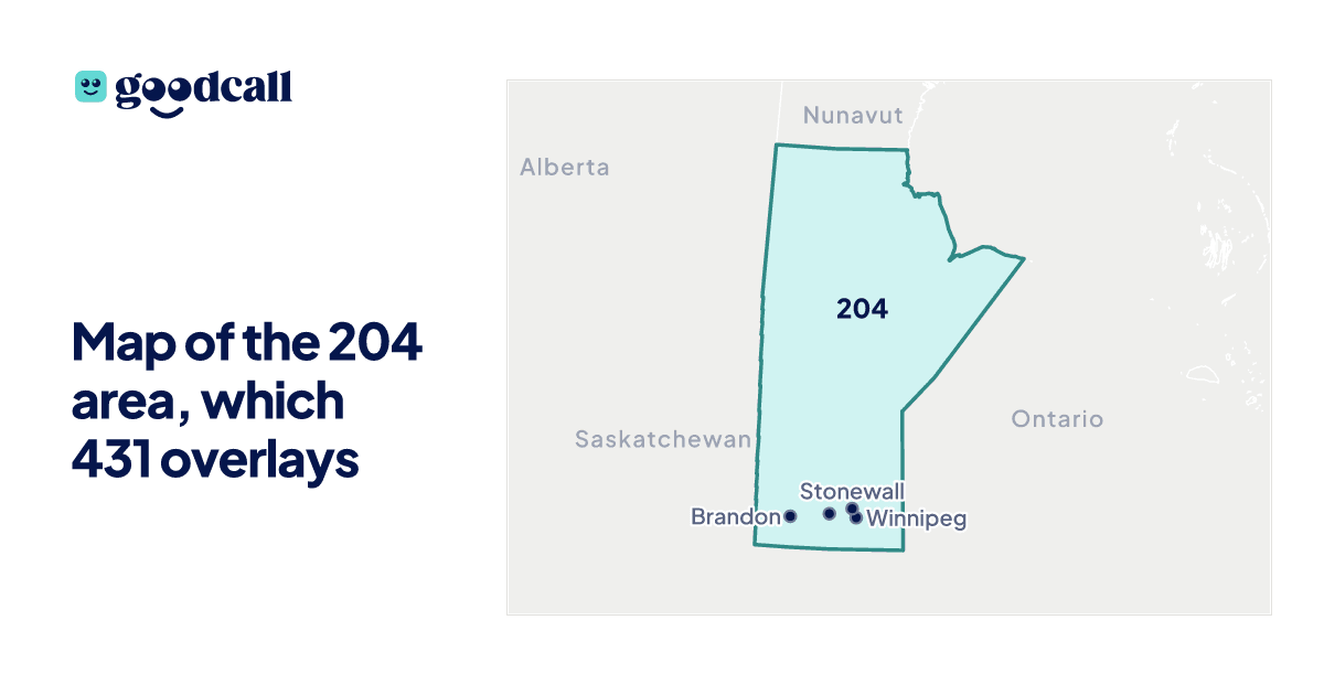Map of the 204 area, which 431 overlays