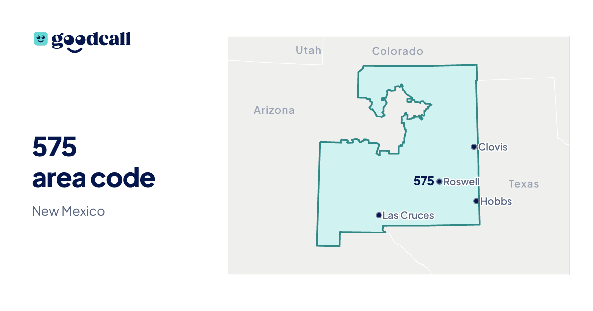 575 area code: New Mexico